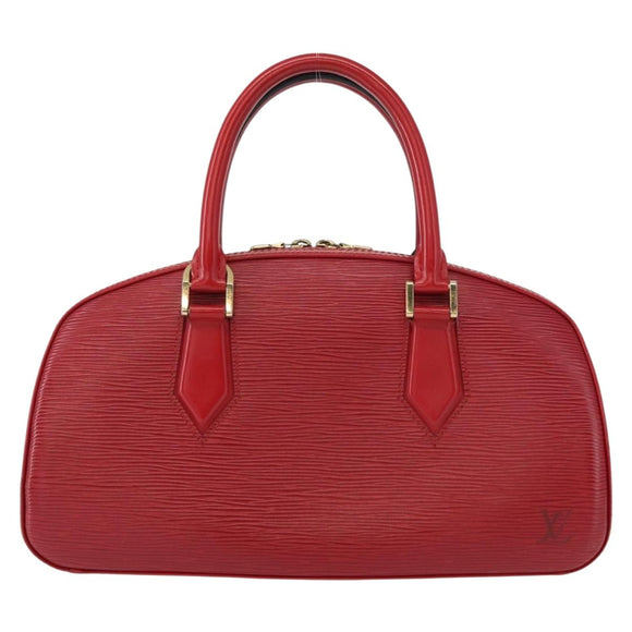 LOUIS VUITTON Epi jasmine Hand Bag Red M52087 LV Auth 152517
