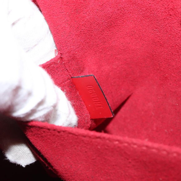 LOUIS VUITTON Epi jasmine Hand Bag Red M52087 LV Auth 152517