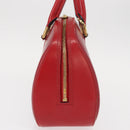 LOUIS VUITTON Epi jasmine Hand Bag Red M52087 LV Auth 152517-4