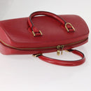 LOUIS VUITTON Epi jasmine Hand Bag Red M52087 LV Auth 152517-6