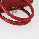 LOUIS VUITTON Epi jasmine Hand Bag Red M52087 LV Auth 152517-7