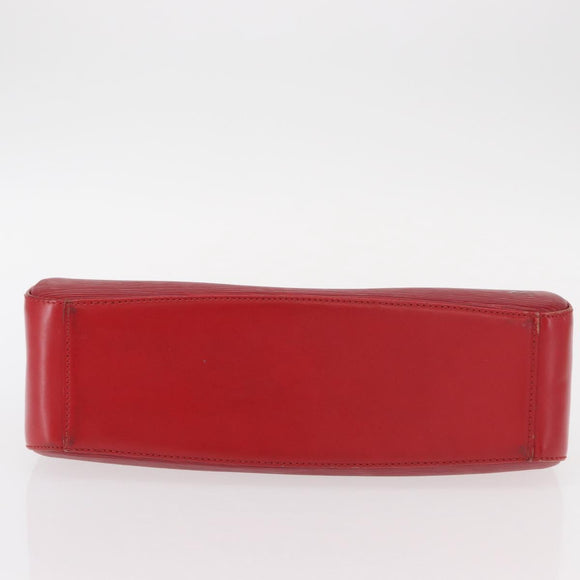 LOUIS VUITTON Epi jasmine Hand Bag Red M52087 LV Auth 152517