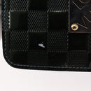 LOUIS VUITTON Damier Vernis Club Bag Green Petrol Blue M92128 LV Auth 152522-8