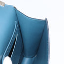 LOUIS VUITTON Damier Vernis Club Bag Green Petrol Blue M92128 LV Auth 152522-22