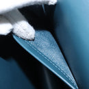 LOUIS VUITTON Damier Vernis Club Bag Green Petrol Blue M92128 LV Auth 152522-11