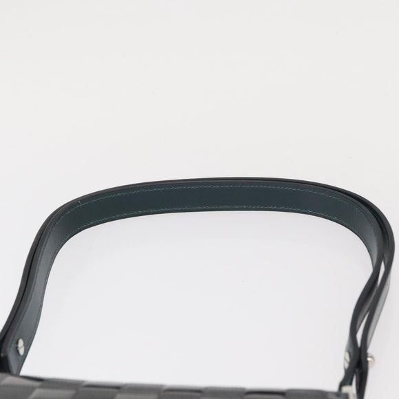 LOUIS VUITTON Damier Vernis Club Bag Green Petrol Blue M92128 LV Auth 152522