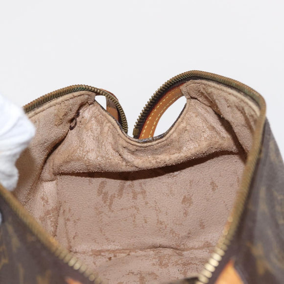 LOUIS VUITTON Monogram Trousse Patte Pression Cosmetic Pouch M47636 Auth 152526