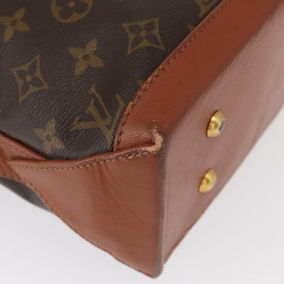 LOUIS VUITTON Monogram Sac Weekend PM Hand Bag M42425 LV Auth 152527