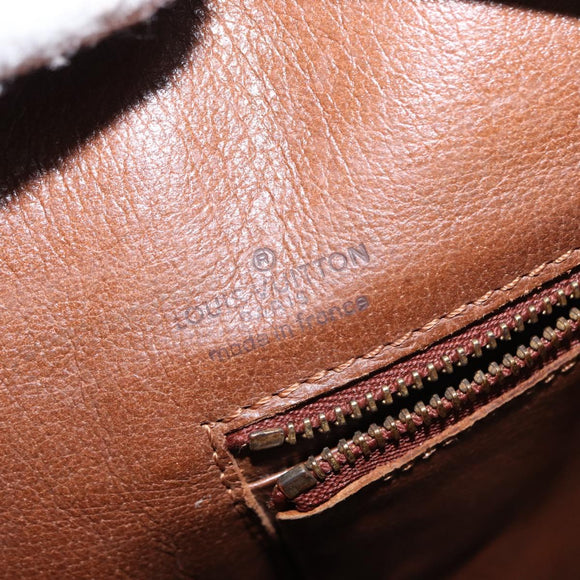 LOUIS VUITTON Monogram Sac Weekend PM Hand Bag M42425 LV Auth 152527