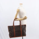 LOUIS VUITTON Monogram Sac Weekend PM Hand Bag M42425 LV Auth 152527-23