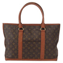 LOUIS VUITTON Monogram Sac Weekend PM Hand Bag M42425 LV Auth 152527-2