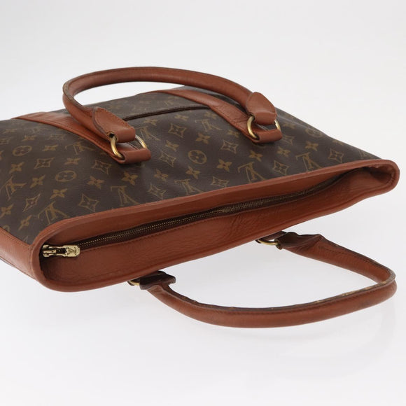LOUIS VUITTON Monogram Sac Weekend PM Hand Bag M42425 LV Auth 152527