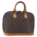 LOUIS VUITTON Monogram Alma Hand Bag M51130 LV Auth 152529-1
