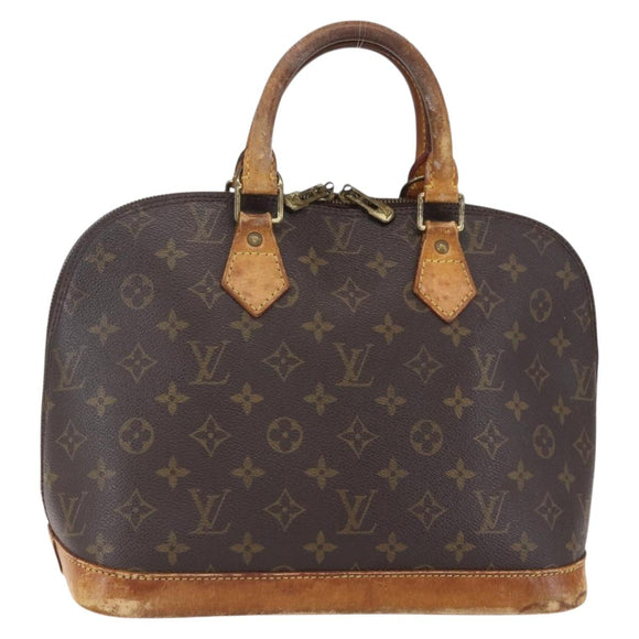 LOUIS VUITTON Monogram Alma Hand Bag M51130 LV Auth 152529