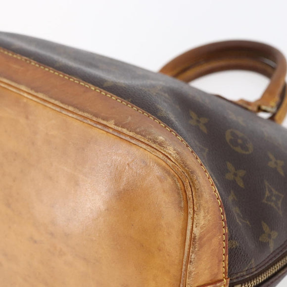 LOUIS VUITTON Monogram Alma Hand Bag M51130 LV Auth 152529