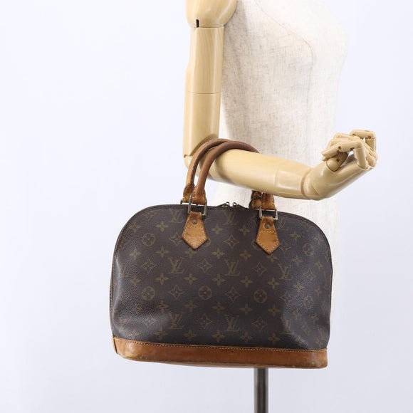 LOUIS VUITTON Monogram Alma Hand Bag M51130 LV Auth 152529