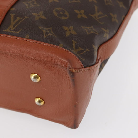 LOUIS VUITTON Monogram Sac Weekend PM Hand Bag M42425 LV Auth 152531