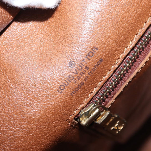 LOUIS VUITTON Monogram Sac Weekend PM Hand Bag M42425 LV Auth 152531