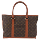 LOUIS VUITTON Monogram Sac Weekend PM Hand Bag M42425 LV Auth 152531-13