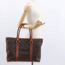LOUIS VUITTON Monogram Sac Weekend PM Hand Bag M42425 LV Auth 152531-22