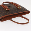 LOUIS VUITTON Monogram Sac Weekend PM Hand Bag M42425 LV Auth 152531-6