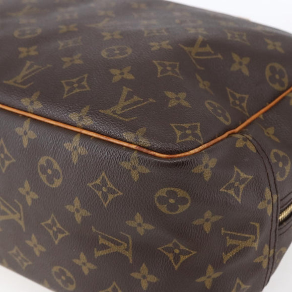 LOUIS VUITTON Monogram Deauville Hand Bag M47270 LV Auth 152532