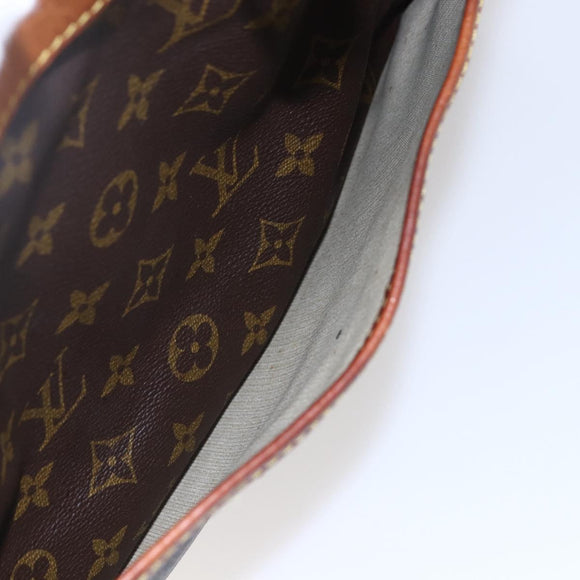 LOUIS VUITTON Monogram Deauville Hand Bag M47270 LV Auth 152532