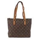 LOUIS VUITTON Monogram Cabas Piano Tote Bag M51148 LV Auth 152534-13