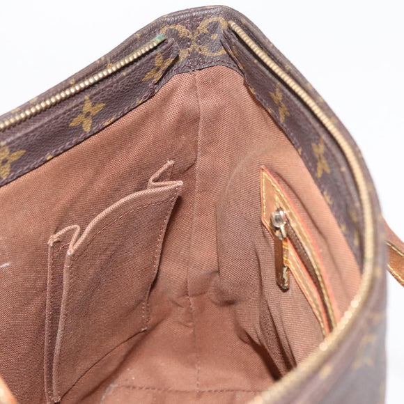 LOUIS VUITTON Monogram Cabas Piano Tote Bag M51148 LV Auth 152534