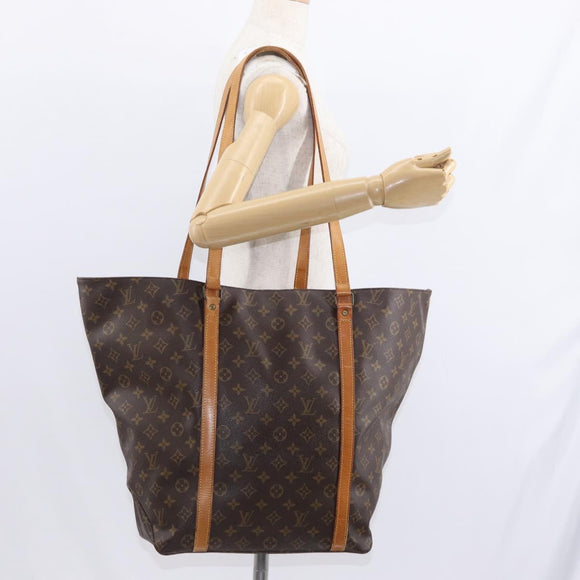 LOUIS VUITTON Monogram Sac Shopping GM Tote Bag M51110 LV Auth 152539