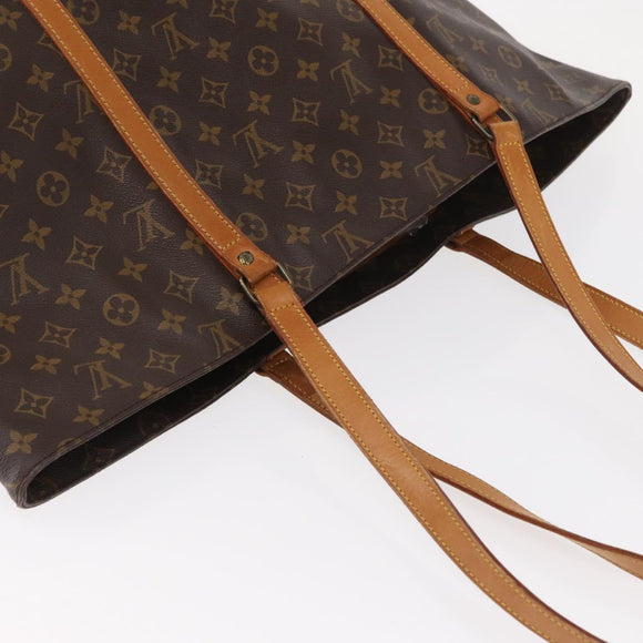 LOUIS VUITTON Monogram Sac Shopping GM Tote Bag M51110 LV Auth 152539