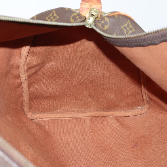 LOUIS VUITTON Monogram Keepall 50 Boston Bag M41426 LV Auth 152552