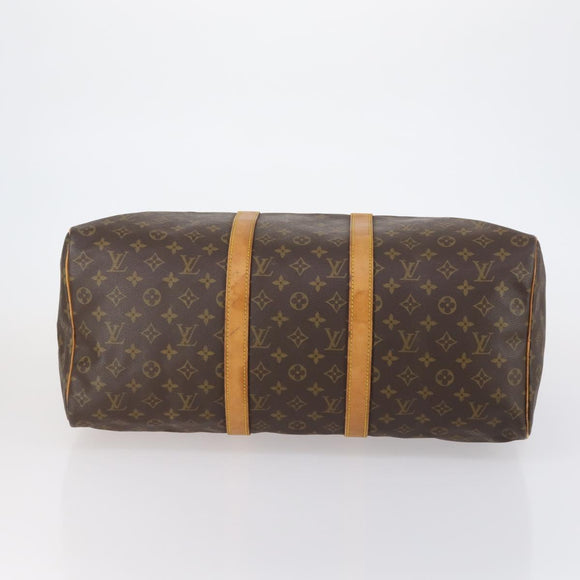 LOUIS VUITTON Monogram Keepall 50 Boston Bag M41426 LV Auth 152552