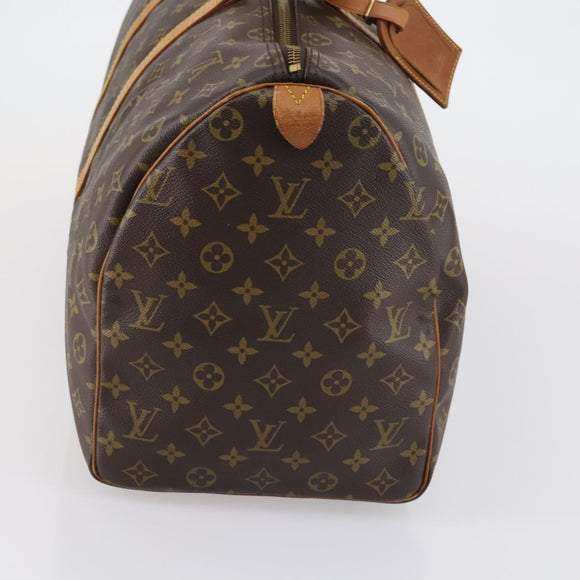 LOUIS VUITTON Monogram Keepall 50 Boston Bag M41426 LV Auth 152553