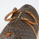 LOUIS VUITTON Monogram Keepall 50 Boston Bag M41426 LV Auth 152553-6