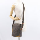 LOUIS VUITTON Damier Geant Sitadan MM Shoulder Bag Brown M93040 LV Auth 152556-26