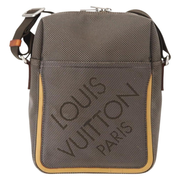 LOUIS VUITTON Damier Geant Sitadan MM Shoulder Bag Brown M93040 LV Auth 152556
