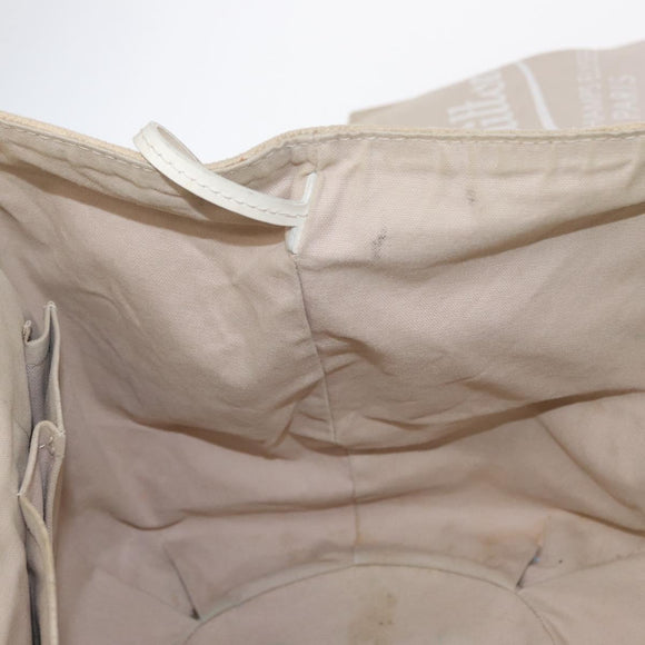 LOUIS VUITTON Monogram Beach Line Cabas Ipanema GM Bag Beige M95986 Auth 152557