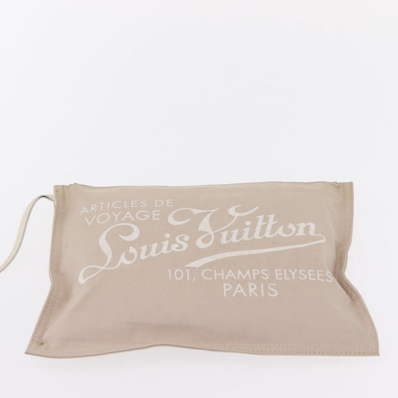 LOUIS VUITTON Monogram Beach Line Cabas Ipanema GM Bag Beige M95986 Auth 152557