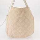 LOUIS VUITTON Monogram Beach Line Cabas Ipanema GM Bag Beige M95986 Auth 152557-3