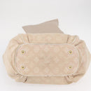 LOUIS VUITTON Monogram Beach Line Cabas Ipanema GM Bag Beige M95986 Auth 152557-5