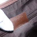 GUCCI GG Canvas Shoulder Bag Brown Silver 019 0433 Auth 152559-12