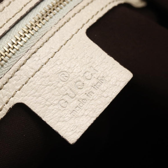 GUCCI GG Canvas Tote Bag Beige Gold 163288 Auth 152561