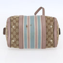 GUCCI GG Canvas Sherry Line Hand Bag 2way Beige Gold 269876 Auth 152562-5