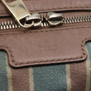 GUCCI GG Canvas Sherry Line Hand Bag 2way Beige Gold 269876 Auth 152562-19