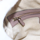GUCCI GG Canvas Sherry Line Hand Bag 2way Beige Gold 269876 Auth 152562-21
