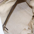 GUCCI GG Canvas Sherry Line Hand Bag 2way Beige Gold 269876 Auth 152562-11