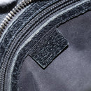 GUCCI GG Canvas Shoulder Bag Black Gold 115514 Auth 152563-18