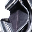 GUCCI GG Canvas Shoulder Bag Black Gold 115514 Auth 152563-22