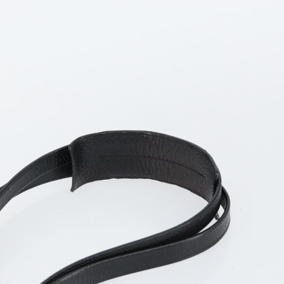 GUCCI GG Canvas Shoulder Bag Black Gold 115514 Auth 152563